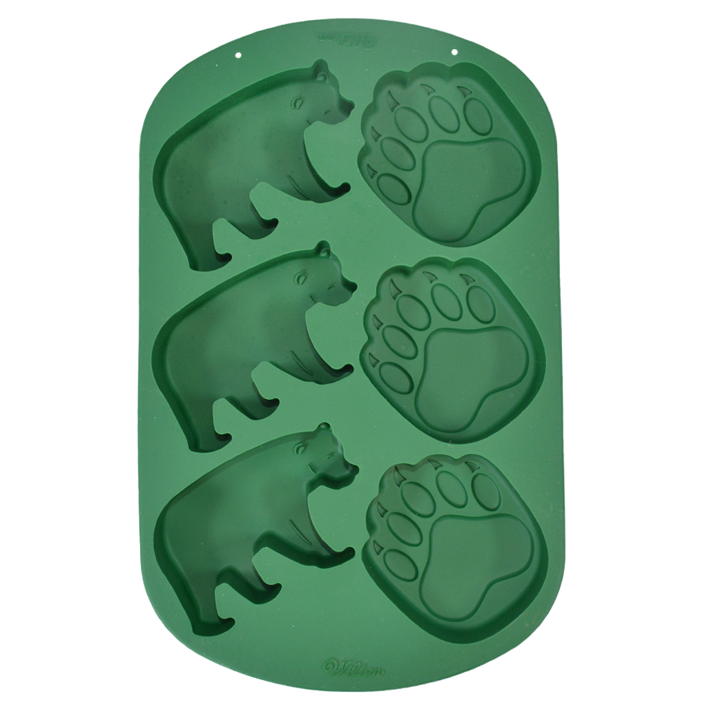 Bear and Paw Silicone Mold - Wholesale Supplies Plus