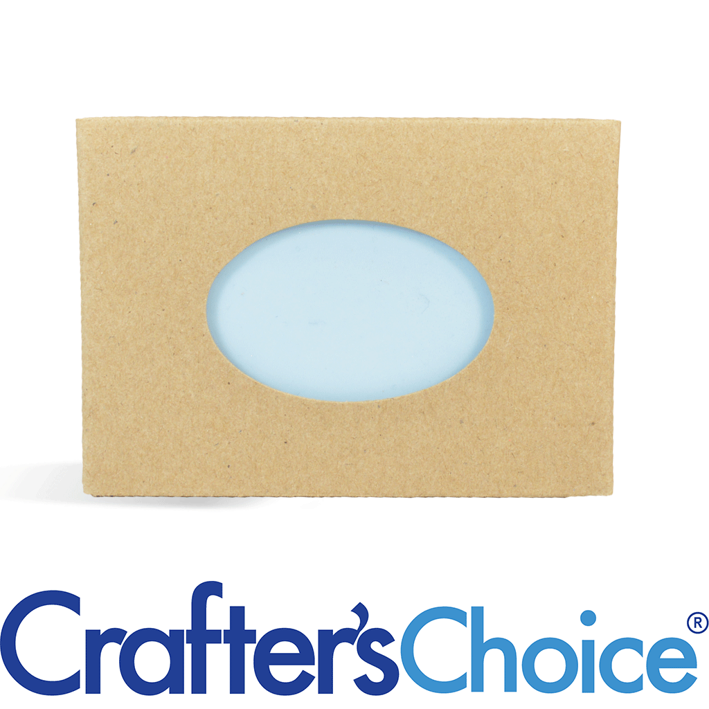 Crafter's Choice™ Soap Box Oval Window (KRAFT COLOR) Wholesale Supplies  Plus
