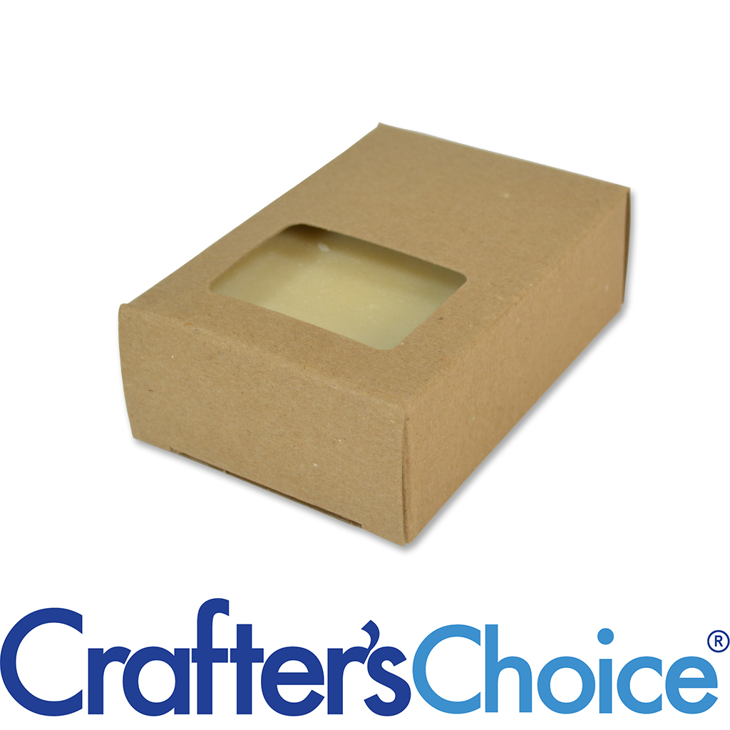 Download Crafter S Choice Soap Box Rectangle Window Kraft Color Wholesale Supplies Plus