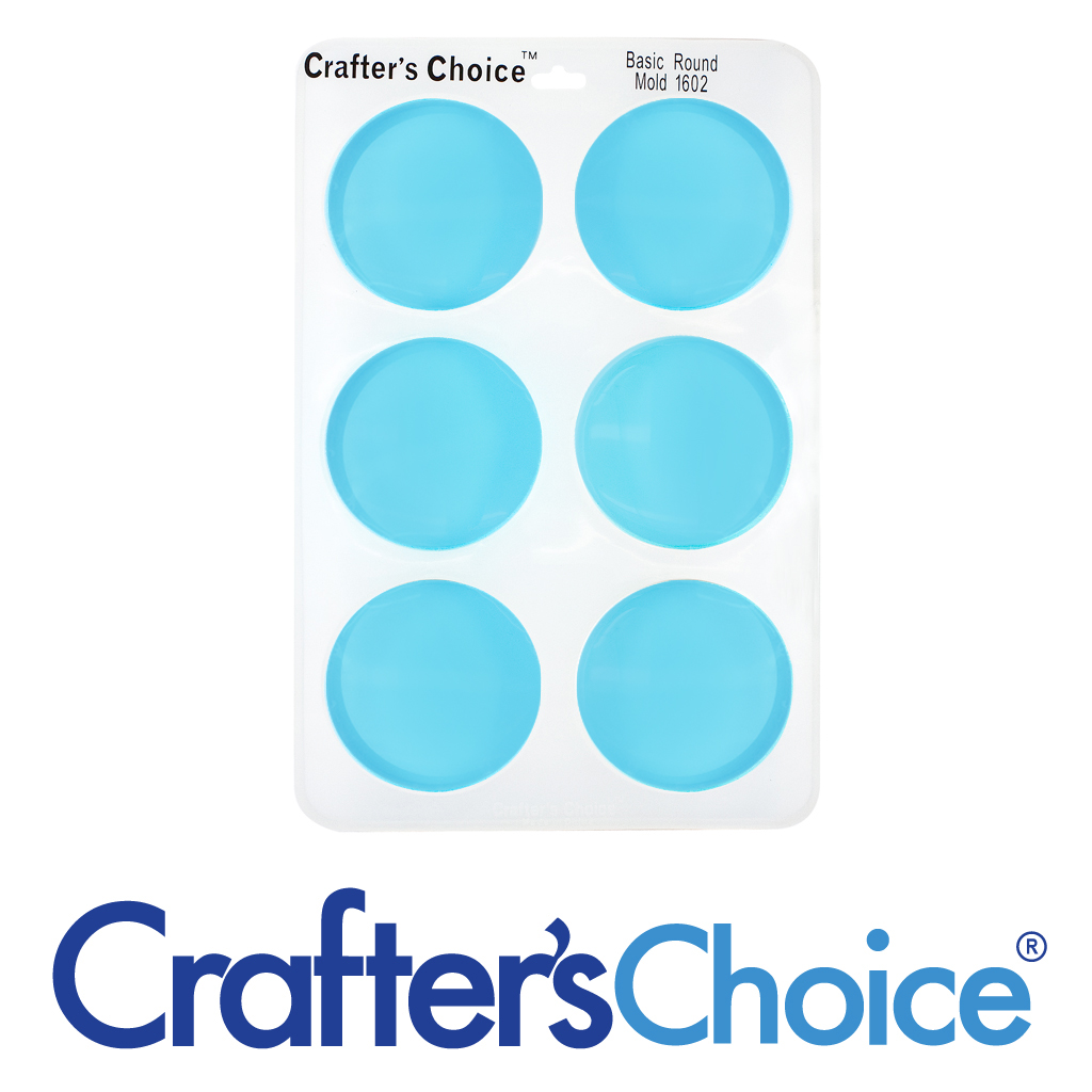 Round Basic Silicone Mold 1602 - Crafter's Choice