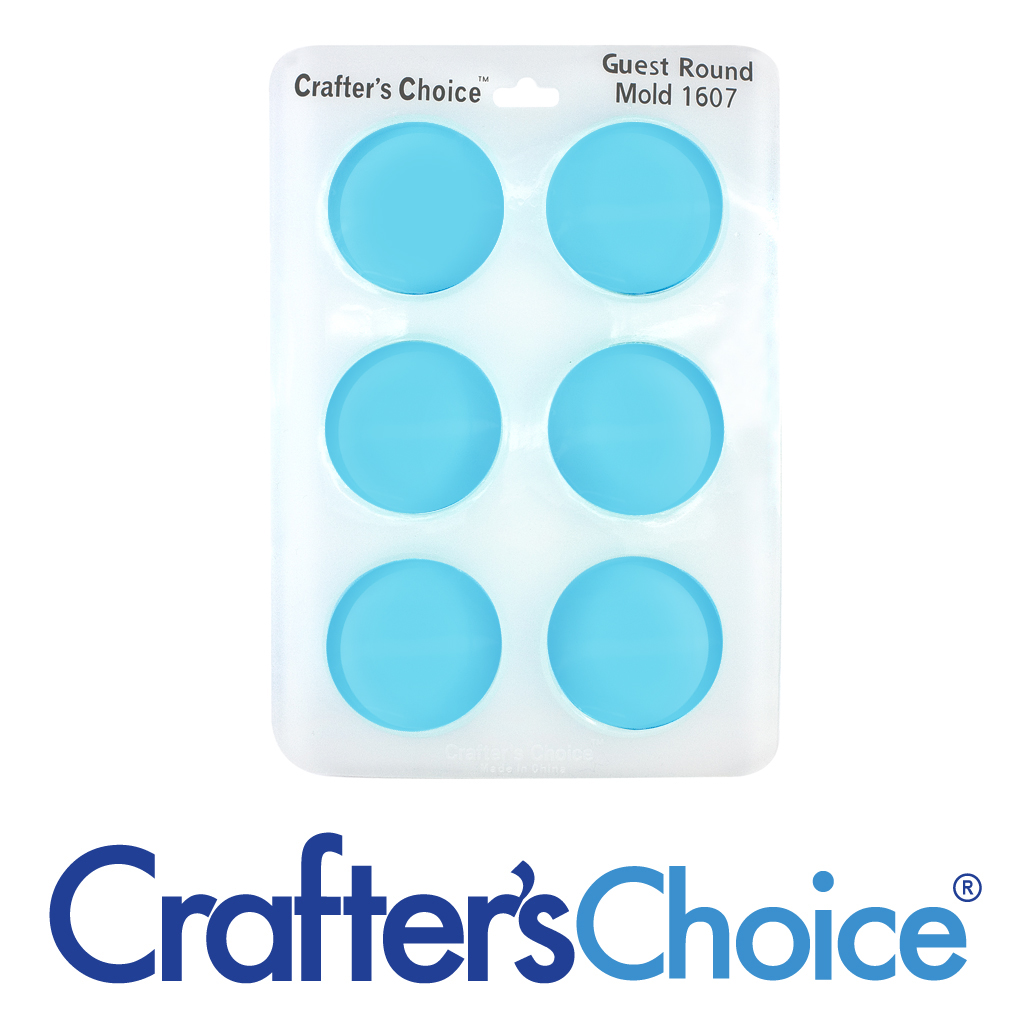 Round Guest Silicone Mold 1607 - Crafter's Choice