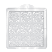 Milky Way™ Tropical Vines Tray Soap Mold (MW 04) - Wholesale Supplies Plus