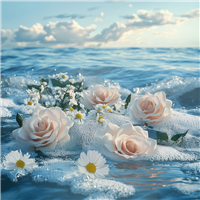 Beach Rose & Chamomile Fragrance Oil 883