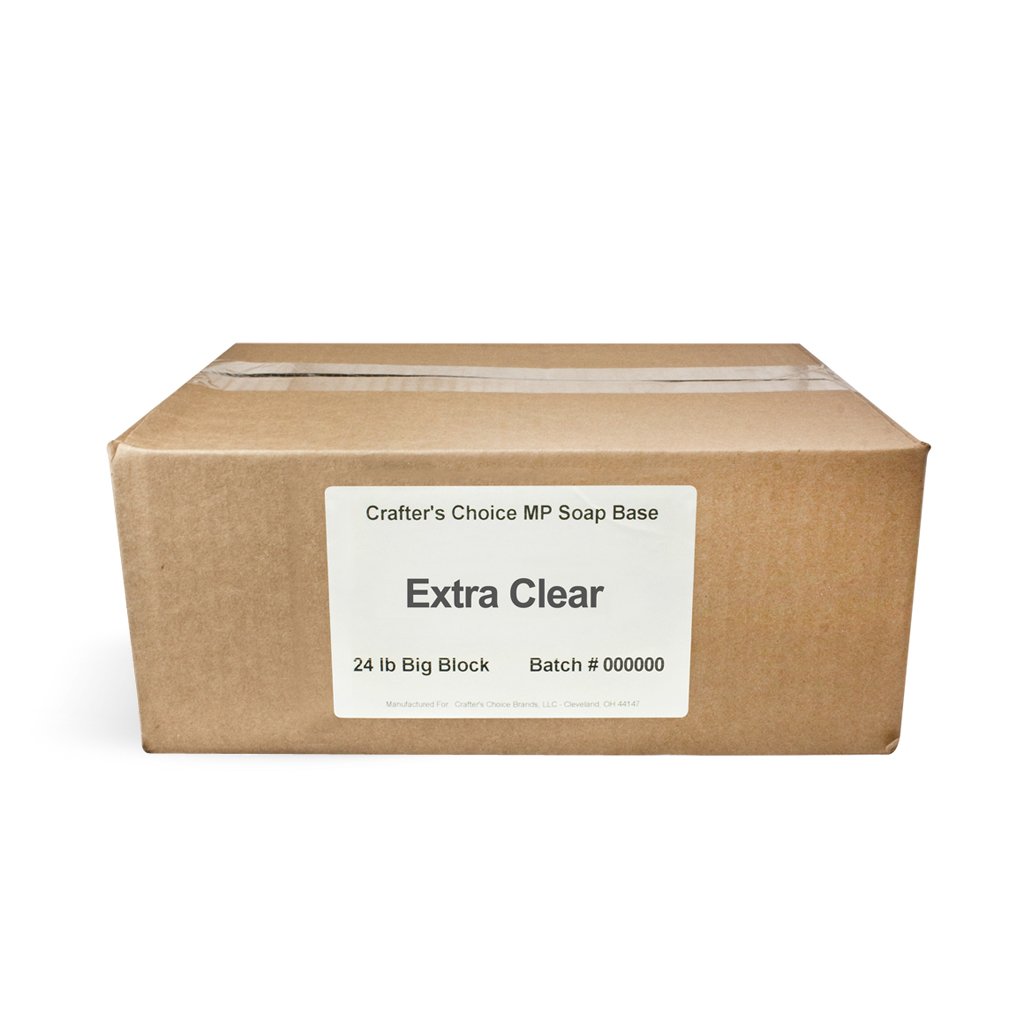 Premium Extra Clear MP Soap Base - 2 lb Tray - Wholesale Supplies Plus