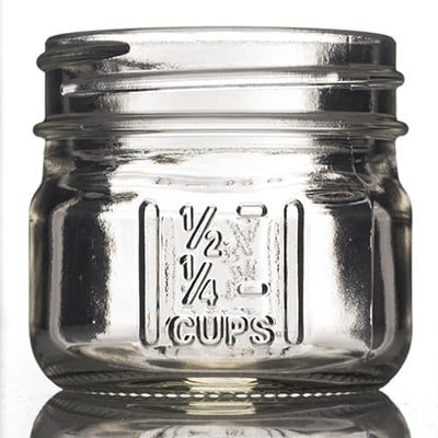 24-Pack 4 oz Mason Jars with Lids, Mini Glass Jars with Silver