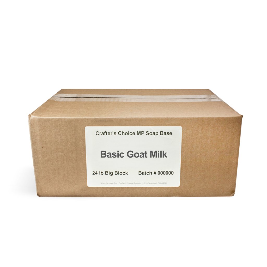 Basic Goat Milk MP Soap Base - 23 lb Block - Wholesale Supplies Plus
